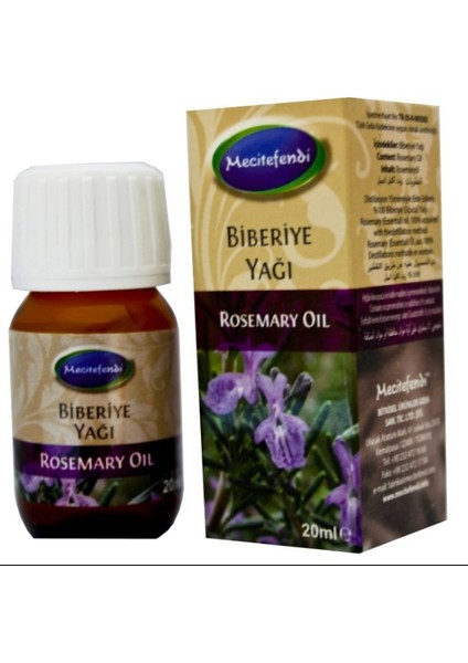 2'li Mecitefendi Biberiye Yağı 2 x 20 ml