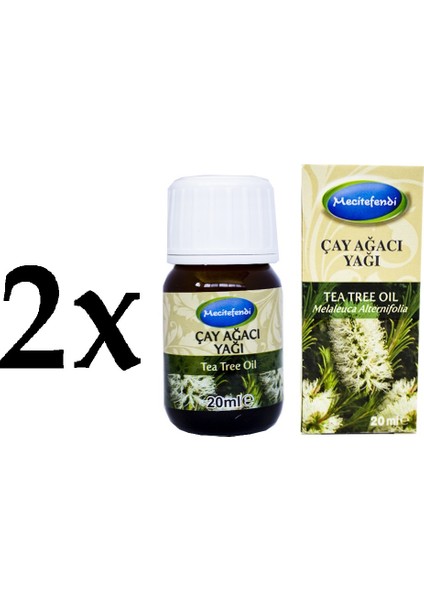 2'li Mecitefendi Çay Ağacı Yağı 2 x 20 ml