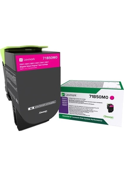 CS317 71B50M0 TONER 2300 Sayfa Kırmızı