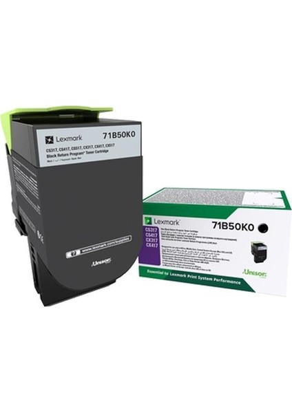 CX417 TONER 3000 Sayfa Siyah