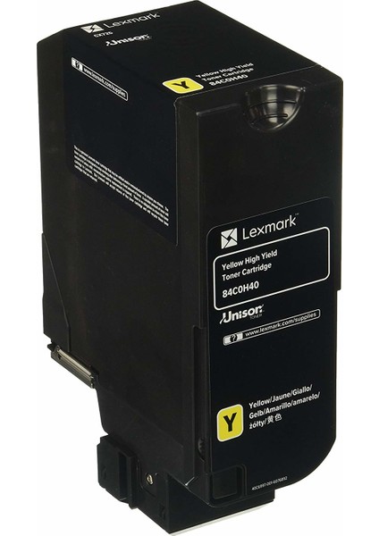 CX725 84C5HYE TONER 16.000 Sayfa Sarı