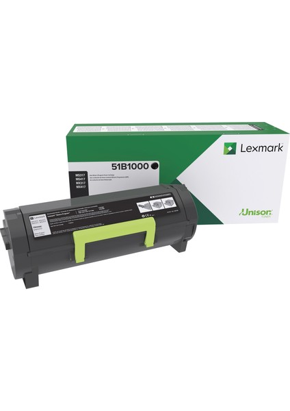MS317/MX317 51B5000 TONER 2500 Sayfa Siyah