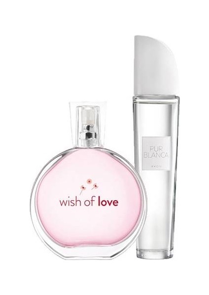 Wish Of Love 50 ml Kadın Edt+Avon Purblanca 50 ml Kadın Edt