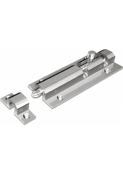 Alüminyum Mavzer Sürgü Saten 10 cm