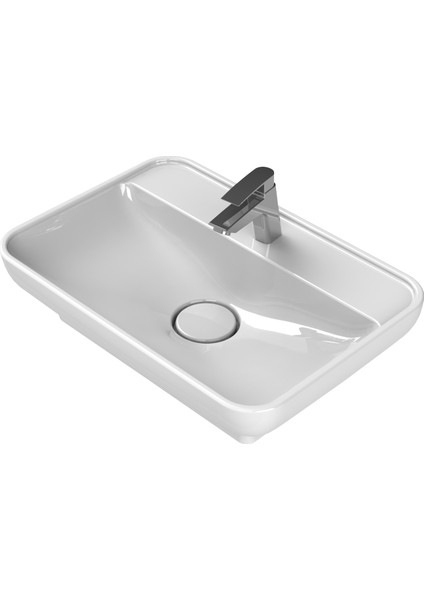 Seramik Lal Lavabo 60 x 42 cm modelleri