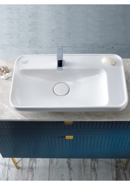 Seramik Lal Lavabo 70 x 42 fiyatları