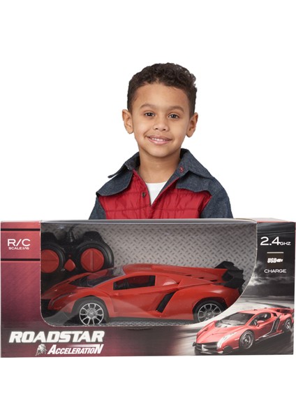 Uzaktan Kumandalı, 2.4 Ghz Şarjlı Farları Yanan, 1:16 Mega Hız Fırtına Spor Lamborghini Araba fiyatları