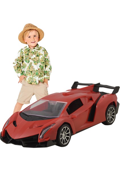 Uzaktan Kumandalı, 2.4 Ghz Şarjlı Farları Yanan, 1:16 Mega Hız Fırtına Spor Lamborghini Araba modelleri