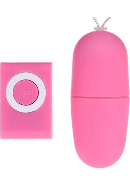 Meyra Best Mini Kumandalı Titreşimli Yumurta 12 Modlu Pembe