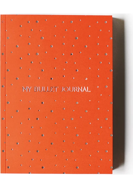 Bullet Journal Orange Noktalı Defter (A5)