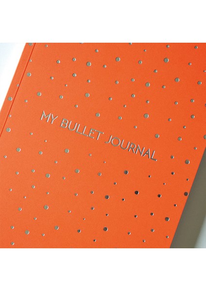 Bullet Journal Orange Noktalı Defter (A5)