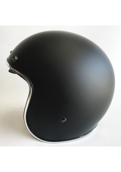 Kask Le Mans 2 Sv Solid A1 Negro Mate Yarım Kask