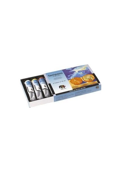 Tempera Guaj Gouach Set 6 x 19Ml