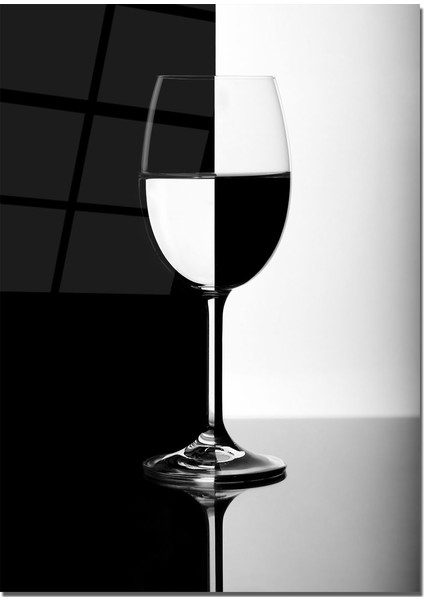 Cam Tablo Bardak Tablo 50 x 70 cm Uv Baskı Temperli