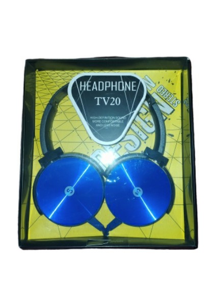 Headphone Tv20 Kulaküstü Kulaklık - Mavi modelleri