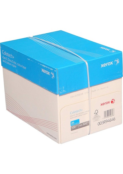 Colotech A4 100 g 500'lü Fotokopi Kağıdı Koli 4 Paket