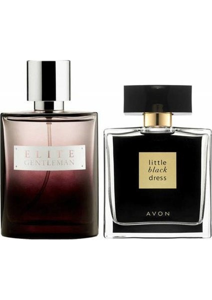 Little Black Dress 50 ml Bayan Edp+Avon Elite Gentleman 75 ml Erkek Edt