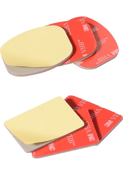 Tüm Aksiyon Kameraları İle Uyumlu Düz ve Oval Zemin Yapıştırma Aparatları modelleri