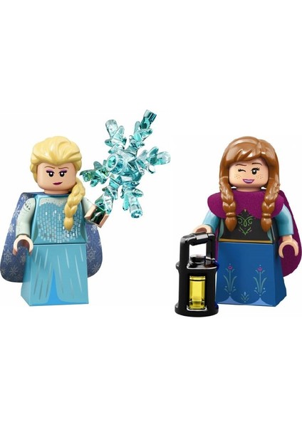 71024 Karlar Ülkesi - Anna ve Elsa Minifigür Paketi (Kapalı Paket 2 Adet Minifigür)