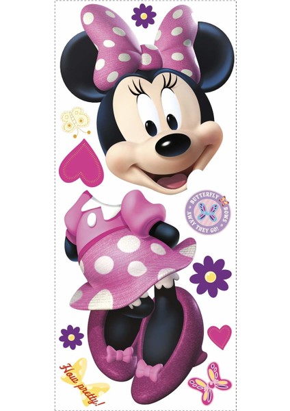 RoomMates RMK2008GM Minnie Mouse Büyük Boy Duvar Sticker