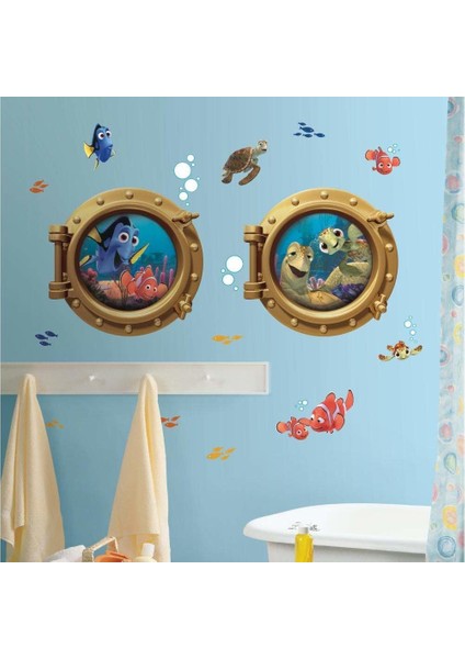 RoomMates RMK2060GM Kayıp Balık Nemo ve Arkadaşları Duvar Sticker