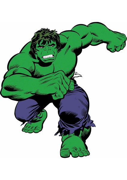 RoomMates RMK2329GM The Hulk Klasikler Büyük Boy Duvar Sticker fiyatları