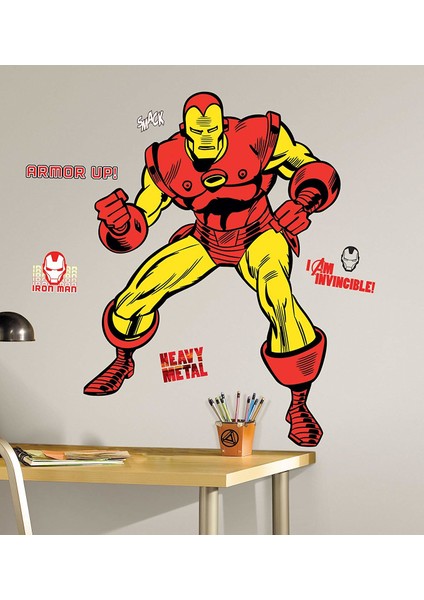 RoomMates RMK2356GM Demir Adam Klasikler Büyük Boy Duvar Sticker