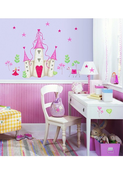 RoomMates YH1328M Prensesin Şatosu Duvar Sticker