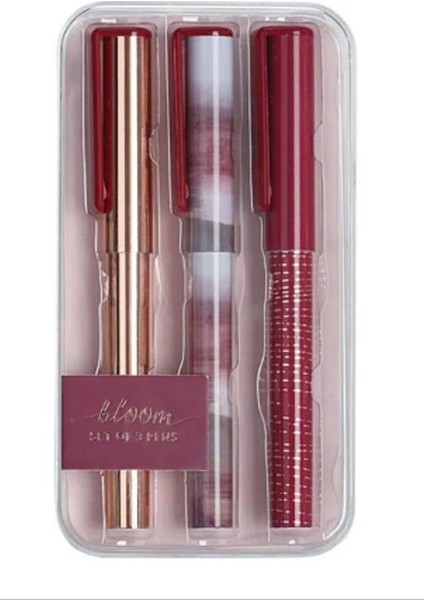 3'lü Kalem Seti Bloom Set 1,0 mm