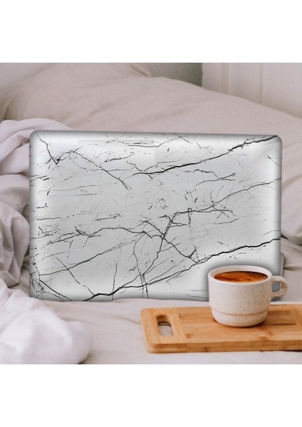 Artikel Beyaz Mermer Notebook Sticker