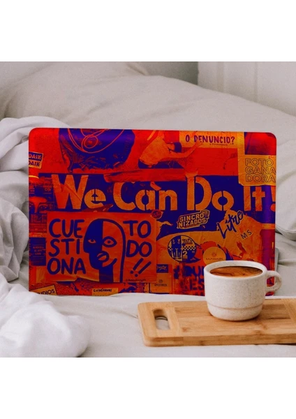 We Can Do It Notebook Sticker,Laptop sticker,Hp Sticker,Asus Sticker,15.6 inç Sticker