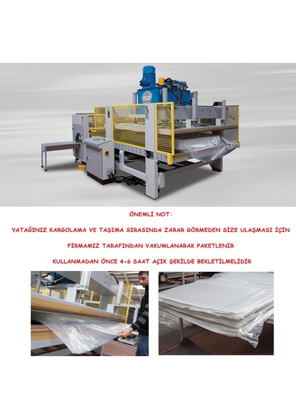 Green Sleep Bamboo Kumaş Orta Sert Yaylı Yatak 80 x 170 cm indirimleri