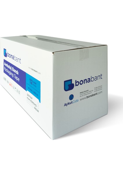 4,5x800 12 Adet Şeffaf Koli Bantı