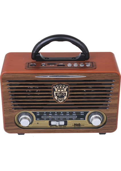 115BT Bluetooth Nostalji Radyo