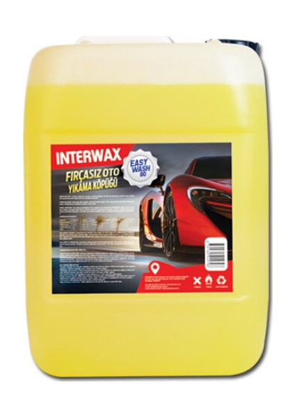 Interwax Easy Wash Go Fırçasız Oto Yıkama Köpüğü 20 kg