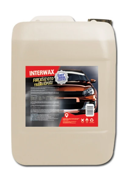 Interwax Easy Wash New Foam Fırçasız Oto Yıkama Köpüğü 20 kg