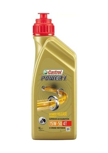 Castrol Power 1 4T 15 W 50 Yeni Formül