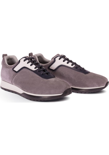 Süet Gri Erkek Sneaker