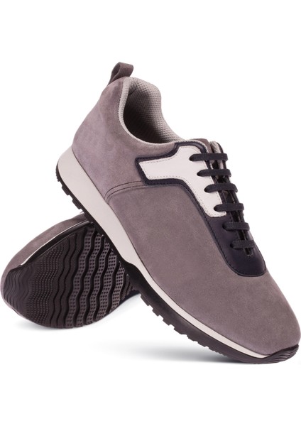Süet Gri Erkek Sneaker