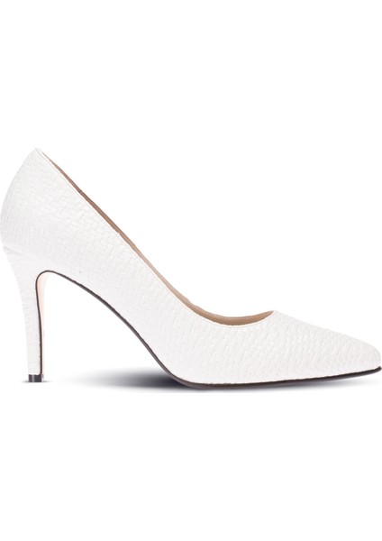 Beyaz Kadın Stiletto