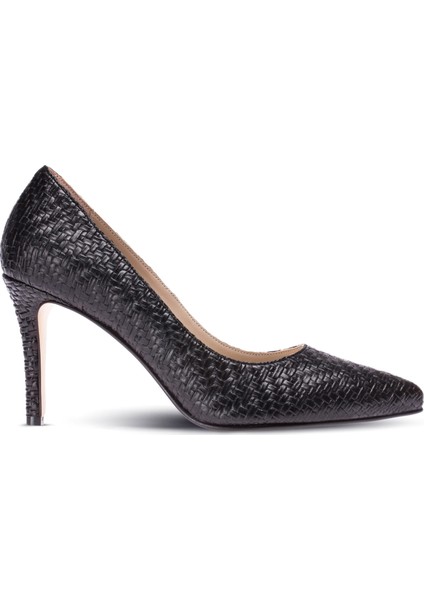 Siyah Kadın Stiletto