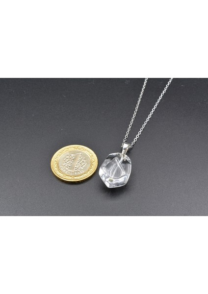 Hakiki Doğal Kristal Kuvars Kolye Ucu 1.kalite 042 fiyatları