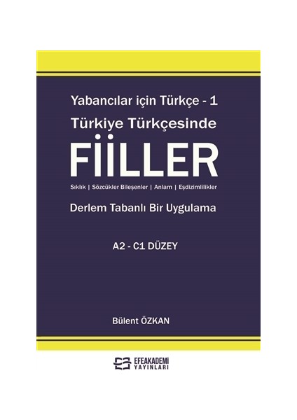 Yabancılar İçin Türkçe - 1 Türkiye Türkçesinde Fiiller
