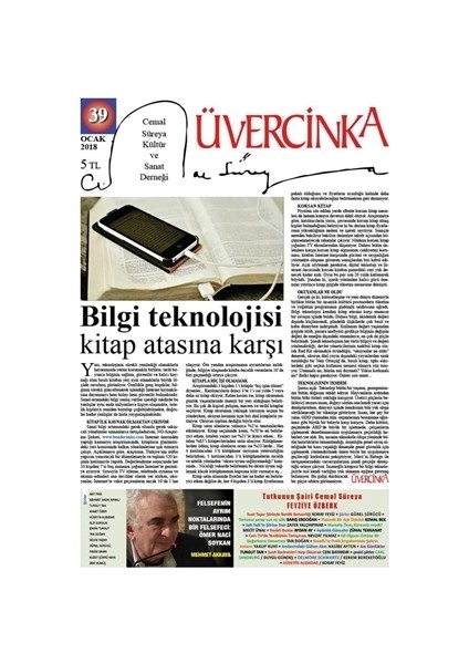 Sayı : 39 Ocak 2018