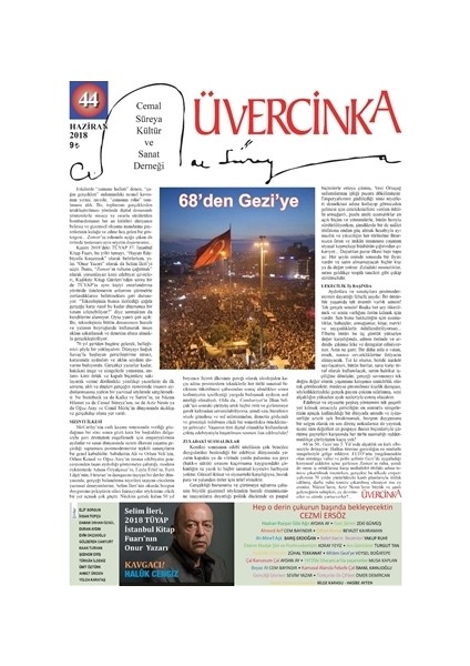 Sayı: 44 Haziran 2018