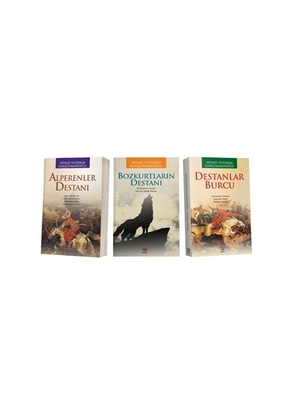 Bozkurtların Destanı - Bozkurtların Destanı - Alperenler Destanı - Niyazi Yıldırım Gençosmanoğlu - 3 Kitap Takım