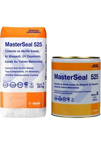 Masterseal 525 25 + 8 Tk Uv Dayanımlı