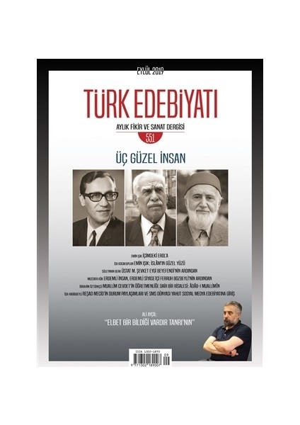 Sayı: 551 Eylül 2019