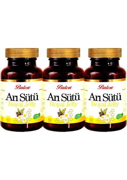 Arısütü Royal Jelly 60 Kapsül x 3 Adet