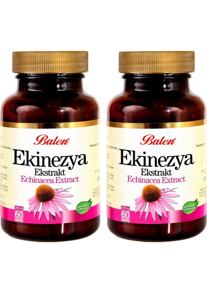 Ekinezya Ekstraktı Kapsül 60 Kapsül x 2 Adet